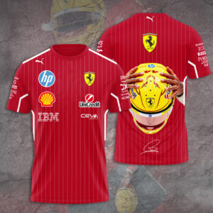 Scuderia Ferrari x Lewis Hamilton 3D Apparel - TANTN 11736