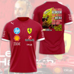 Scuderia Ferrari x Lewis Hamilton 3D Apparel – HOATT 9621