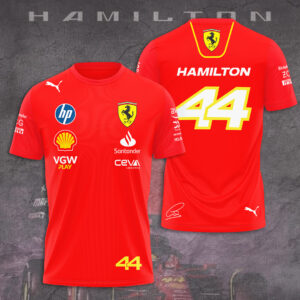 Scuderia Ferrari x Lewis Hamilton 3D Apparel - TANTN 9876