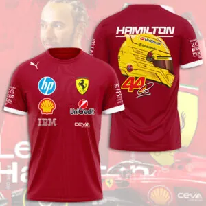 Scuderia Ferrari x Lewis Hamilton 3D Apparel – HOATT 9490