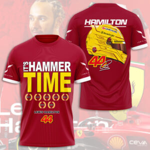Scuderia Ferrari x Lewis Hamilton 3D Apparel - HOATT 9942