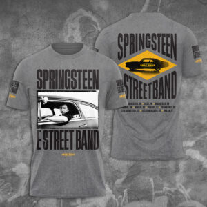 Bruce Springsteen x The E Street Band Tour 2025 3D Apparel - TANTN15481