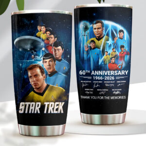 Star Trek 60th Anniversary Tumbler Cup - HOATT12460