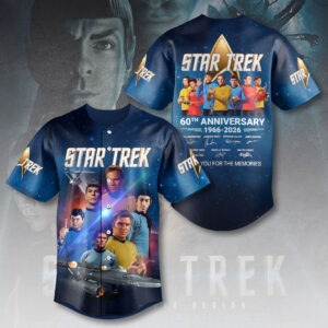 Star Trek Baseball Jersey - HOATT 10579
