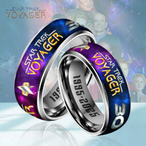 Star Trek: Voyager 30th Anniversary Custom Alloy Ring - HOATT12493