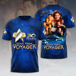 Star Trek: Voyager 30th Anniversary 3D Apparel - HOATT12452