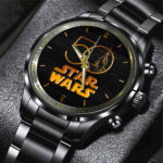 Star Wars 50 Years Black Stainless Steel Watch - HOATT12441