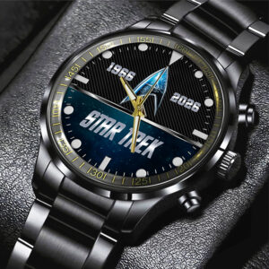 Star Trek Black Stainless Steel Watch - HOATT 11763