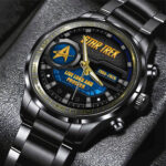 Star Trek Black Stainless Steel Watch - HOATT 12186