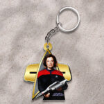 Star Trek: Voyager Custom Shape 2-Side Printed Keychain - HOATT12449