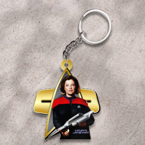 Star Trek: Voyager Custom Shape 2-Side Printed Keychain - HOATT12449