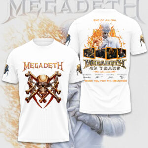 Megadeth 3D Apparel - TMTHU410