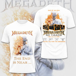 Megadeth 3D Apparel - TMTHU433