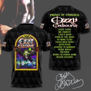 Ozzy Osbourne 3D Apparel - TMTHU667