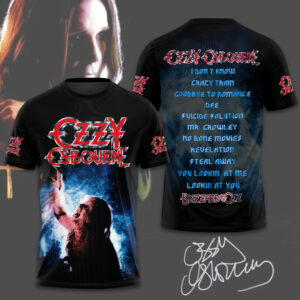 Ozzy Osbourne 3D Apparel - TMTHU669