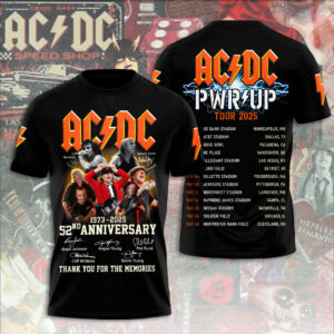 AC/DC 3D Apparel - TANTN 11734