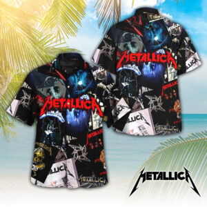Metallica 3D Hawaiian Apparel - TANTN 11800
