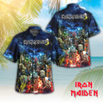 Iron Maiden 3D Hawaiian Apparel – TANTN 11802