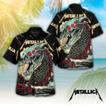 Metallica 3D Hawaiian Apparel - TANTN 12152