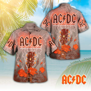 AC/DC 3D Hawaiian Apparel - TANTN 12154