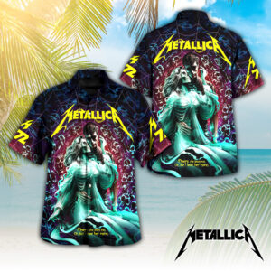 Metallica 3D Hawaiian Apparel - TANTN 12167