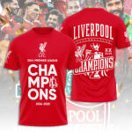 Liverpool FC 2024/25 Premier League Champions 3D Apparel – TANTN 12235