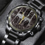 Iron Maiden Black Stainless Steel Watch - TANTN 12257