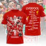 Liverpool FC 2024/25 Premier League Champions 3D Apparel - TANTN 12644