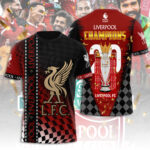 Liverpool FC 2024/25 Premier League Champions 3D Apparel - TANTN 12685