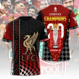 Liverpool FC 2024/25 Premier League Champions 3D Apparel - TANTN 12685
