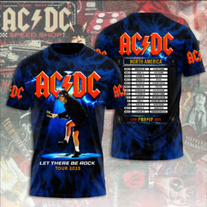 AC/DC 3D Apparel - TANTN 12756