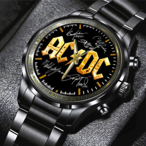AC/DC Black Stainless Steel Watch - TANTN 13225