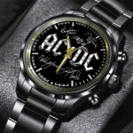 AC/DC Black Stainless Steel Watch - TANTN 13226
