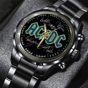 AC/DC Black Stainless Steel Watch - TANTN 13227