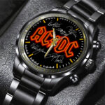 AC/DC Black Stainless Steel Watch - TANTN 13228