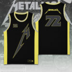 Metallica Basketball Jersey - TANTN 13662