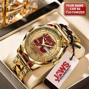 Personalized Jaws Alloy Luxury Quartz Watch - TANTN 13720