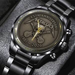 Metallica Black Stainless Steel Watch - TANTN 13816
