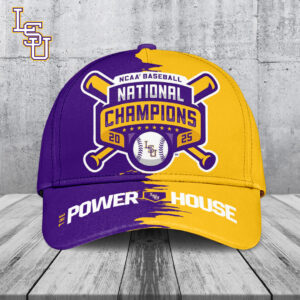 LSU Tigers Baseball 2025 National Champions Classic Cap - TANTN 13852
