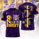 LSU Tigers Baseball 2025 National Champions 3D Apparel – TANTN 13866