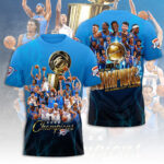 Oklahoma City Thunder 2025 NBA Champions 3D Apparel – TANTN 13915