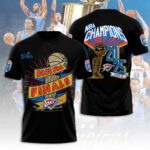 Oklahoma City Thunder 2025 NBA Champions 3D Apparel – TANTN 13941