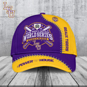 LSU Tigers Baseball 2025 National Champions Classic Cap - TANTN 14035