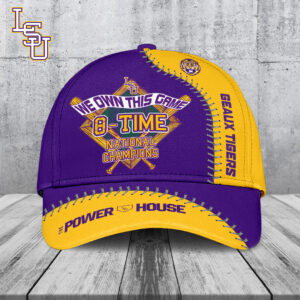 LSU Tigers Baseball 2025 National Champions Classic Cap - TANTN 14037