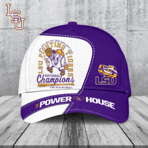 LSU Tigers Baseball 2025 National Champions Classic Cap - TANTN 14070