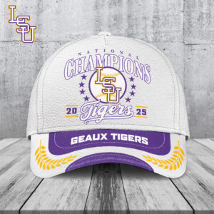LSU Tigers Baseball 2025 National Champions Classic Cap - TANTN 14096