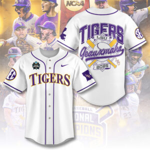 LSU Tigers Baseball Baseball Jersey - TANTN 14136