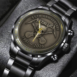 Metallica Black Stainless Steel Watch - TANTN 14143
