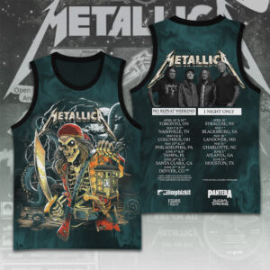 Metallica Basketball Jersey - TANTN 14208