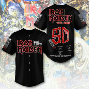 Iron Maiden Baseball Jersey - TANTN 14228